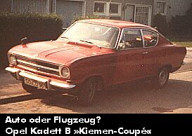 Opel Kadett B Coupé Rallye